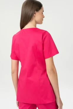 Uniformix Komplety|Promocje-Zestaw medyczny FLEX ZONE bluza FZ1001B + spodnie FZ2056, róż intensywny
