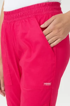 Uniformix Komplety|Promocje-Zestaw medyczny FLEX ZONE bluza FZ1001B + spodnie FZ2056, róż intensywny