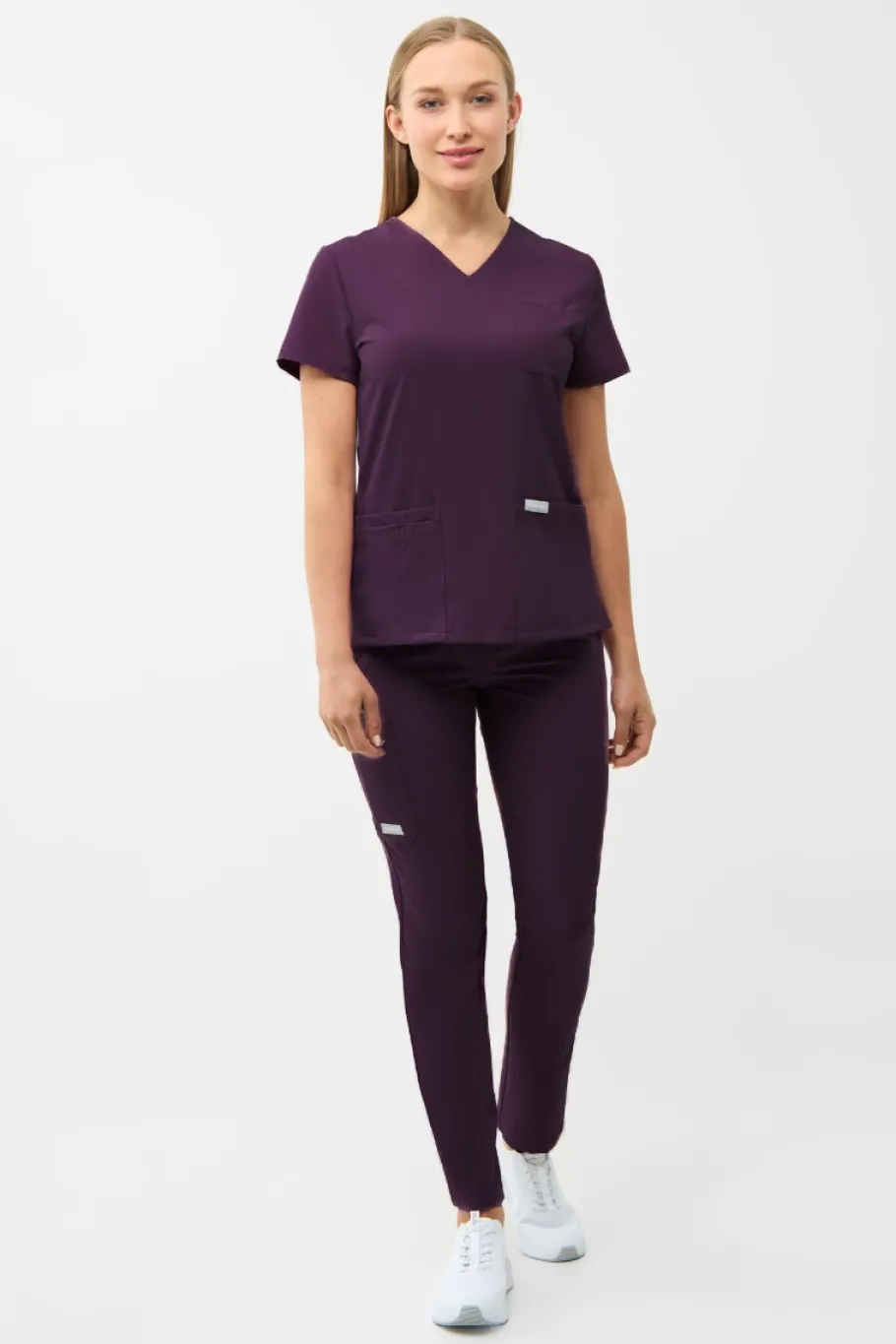Uniformix Komplety|Promocje-Zestaw medyczny Super Flex, bluza 4000 + spodnie 4030, Dark Purple