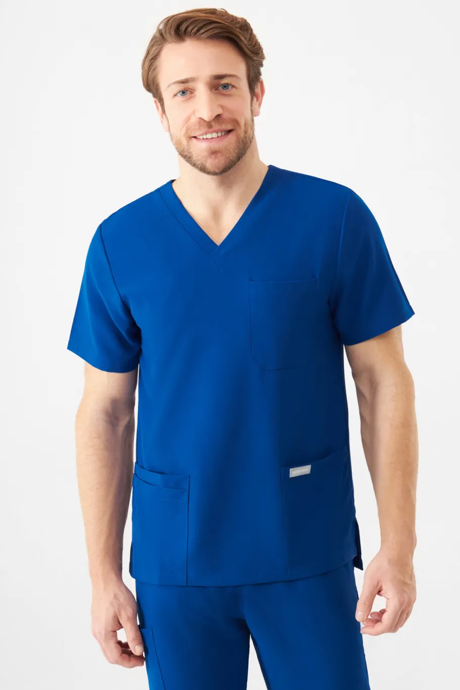 Uniformix Promocje|Komplety-Zestaw medyczny Super Flex, bluza 4050 + spodnie 4070, Royal Blue