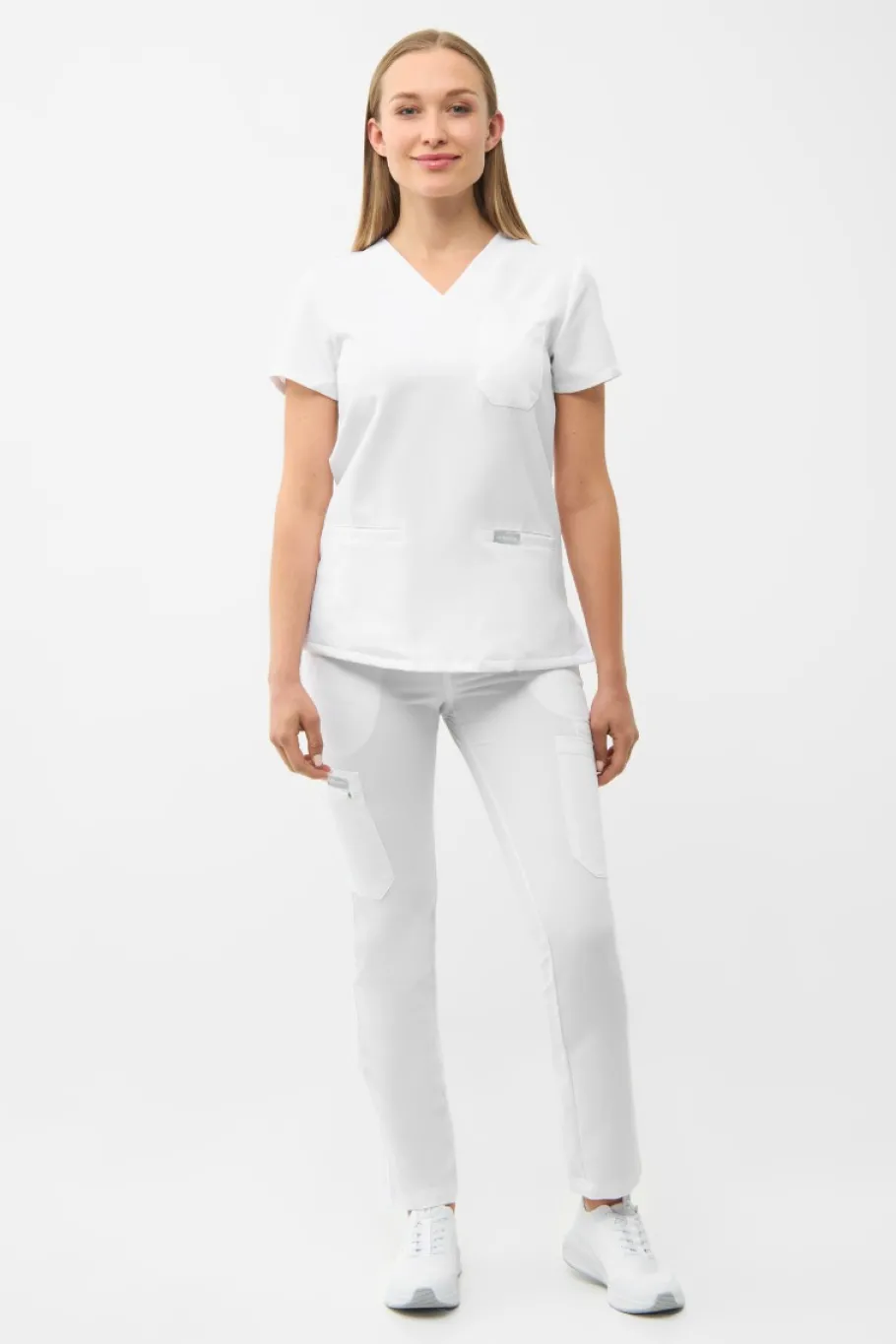 Uniformix Komplety|Promocje-Zestaw medyczny RayOn, bluza 3000 + spodnie 3030, White