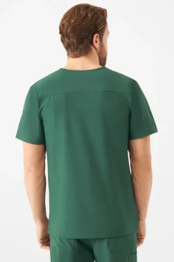 Uniformix Promocje|Komplety-Zestaw medyczny Super Flex, bluza 4050 + spodnie 4070, Hunter green