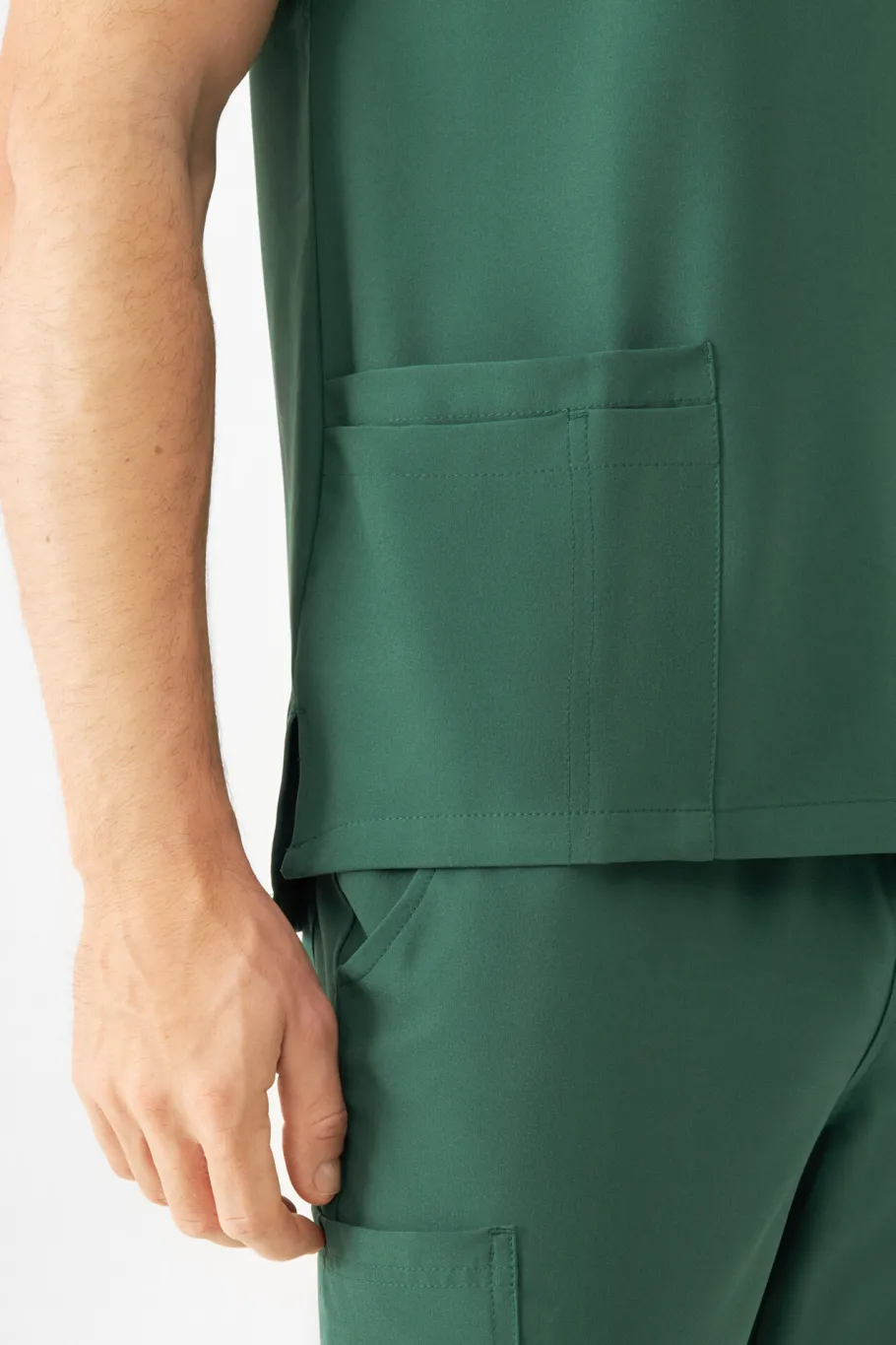 Uniformix Promocje|Komplety-Zestaw medyczny Super Flex, bluza 4050 + spodnie 4070, Hunter green