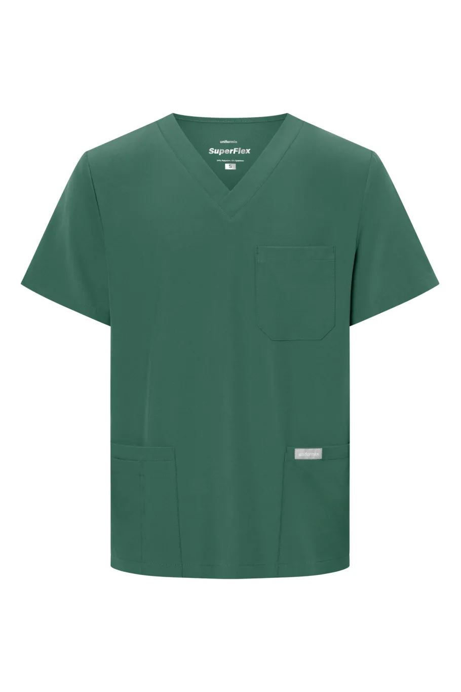 Uniformix Promocje|Komplety-Zestaw medyczny Super Flex, bluza 4050 + spodnie 4070, Hunter green