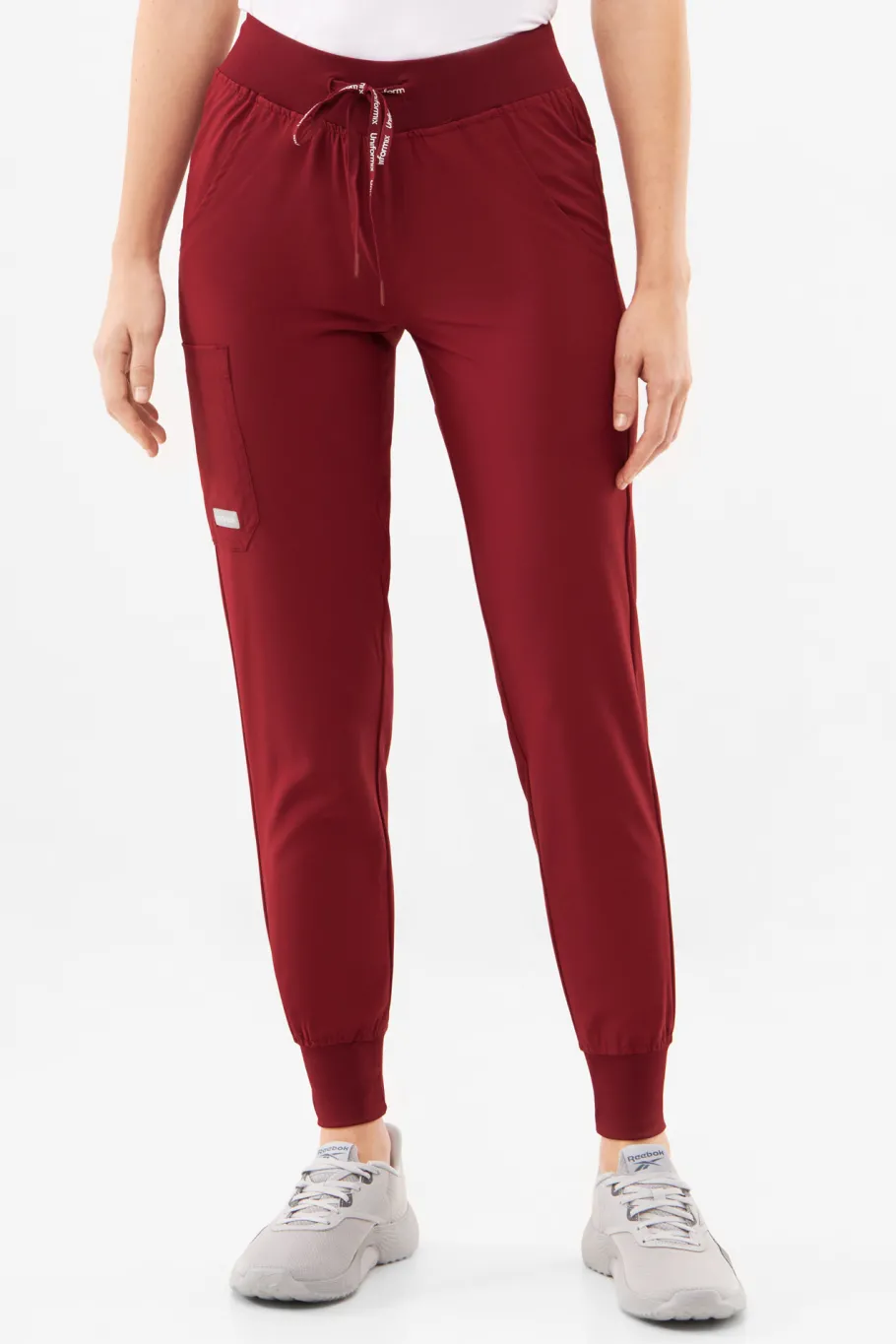 Uniformix Komplety|Promocje-Zestaw medyczny Super Flex, bluza 4000 + spodnie 4020, Burgundy