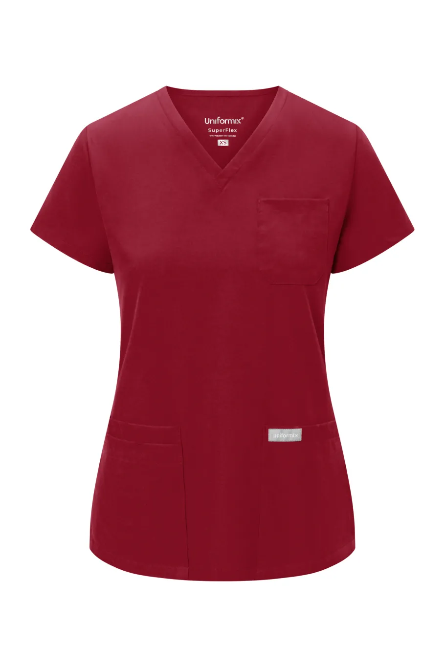 Uniformix Komplety|Promocje-Zestaw medyczny Super Flex, bluza 4000 + spodnie 4020, Burgundy