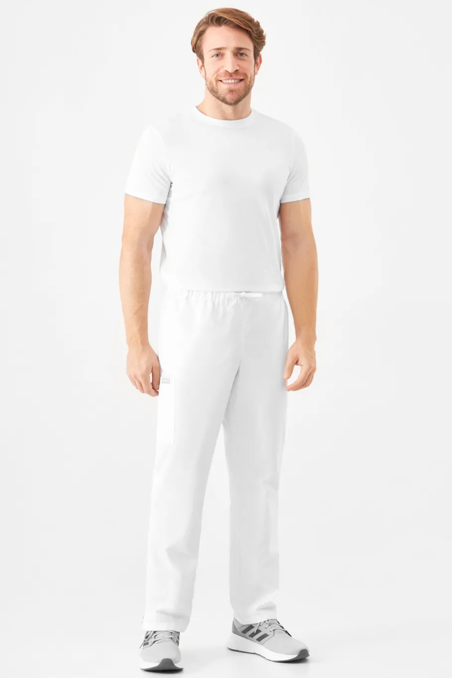 Uniformix Komplety|Promocje-Zestaw medyczny uniwersalny TEAM, bluza T1260 + spodnie T1190, White