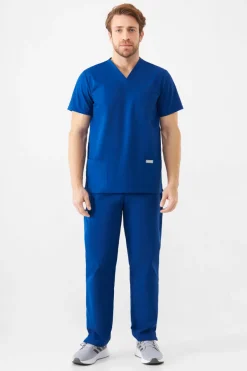 Uniformix Komplety|Promocje-Zestaw medyczny uniwersalny TEAM, bluza T1260 + spodnie T1190, Royal Blue
