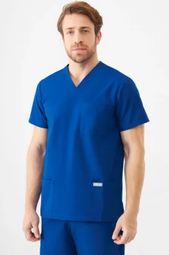Uniformix Komplety|Promocje-Zestaw medyczny uniwersalny TEAM, bluza T1260 + spodnie T1190, Royal Blue